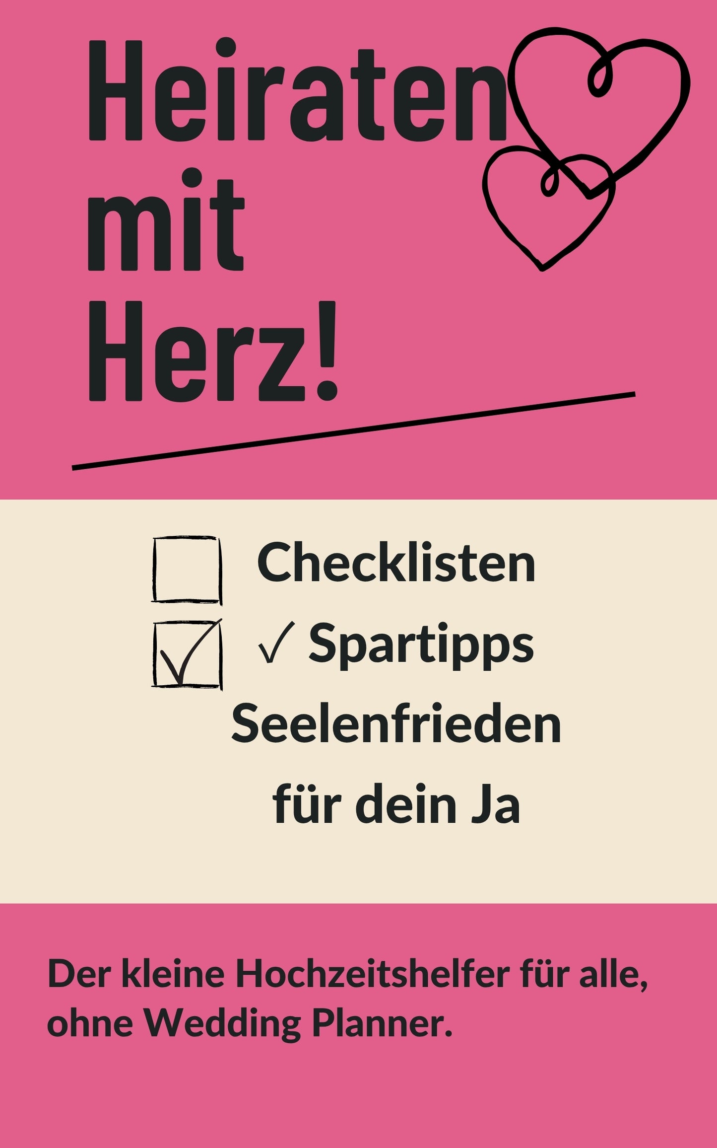 Heiraten mit Herz - Der kleine Hochzeitshelfer für alle, ohne Wedding Planner!