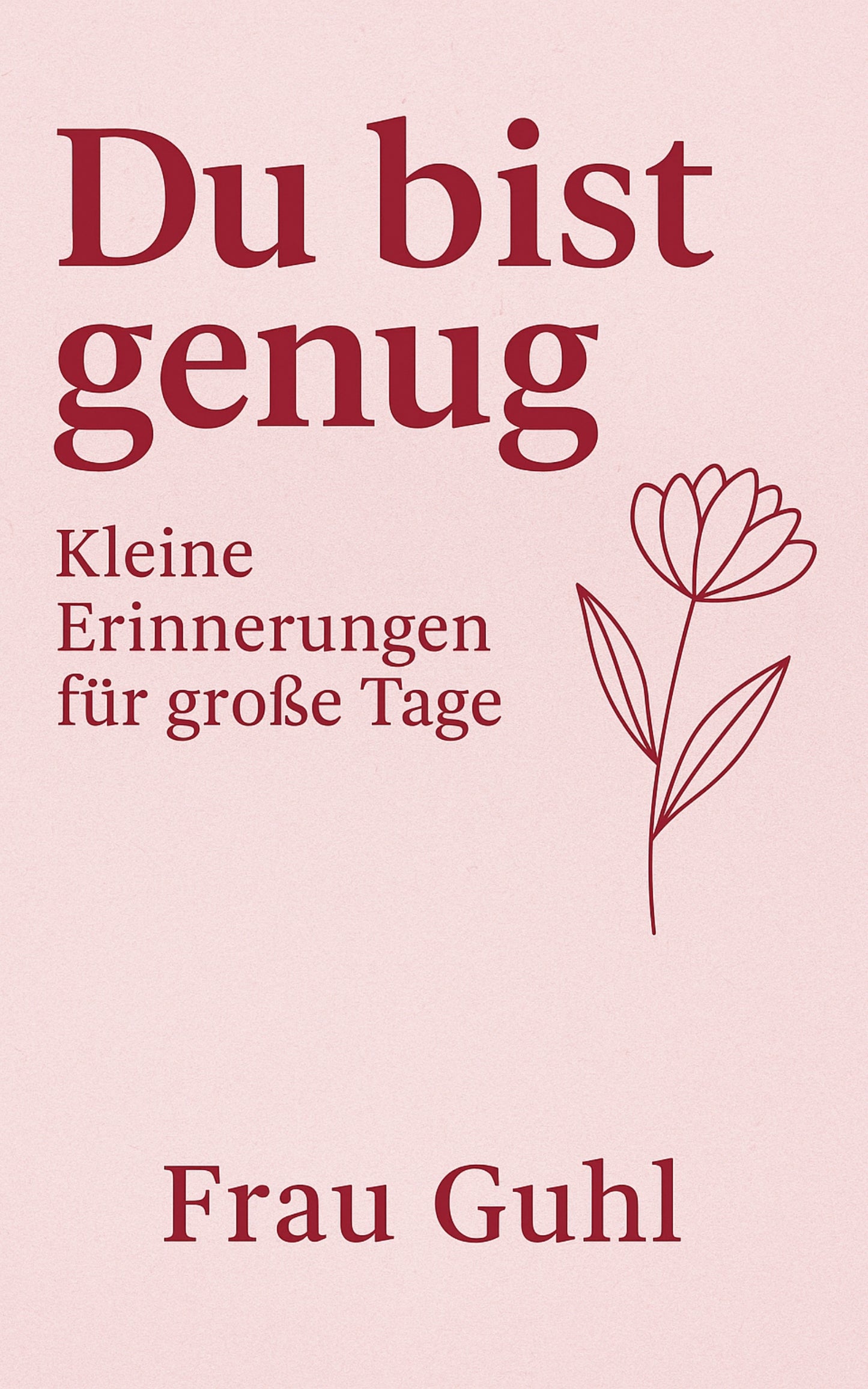 Du bist genug: Kleine Erinnerungen für große Tage (Geschenkbuch mit 30 Botschaften)