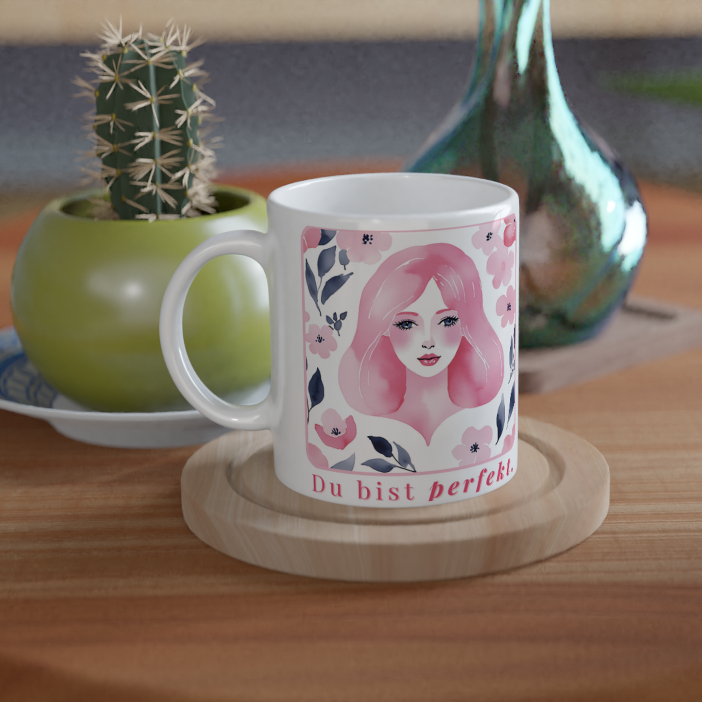Tasse „Du bist perfekt." - Geschenk für Kollegin, Freundin oder dich selbst