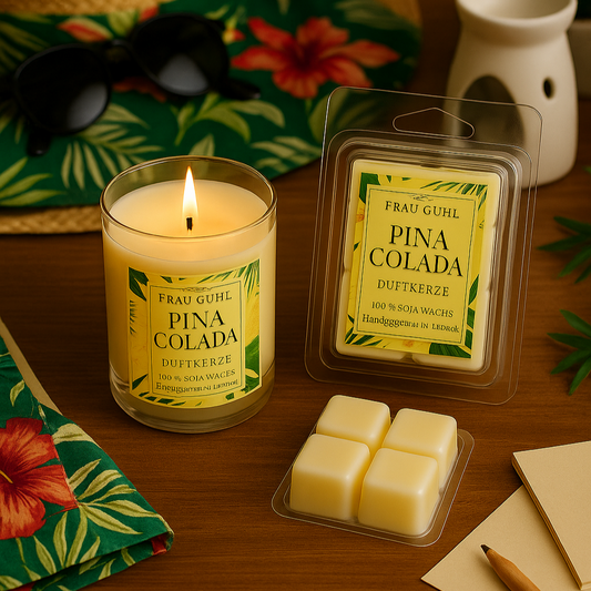 Bundle: „Cremige Ananas küsst Kokosnuss“ – Handmade von Frau Guhl