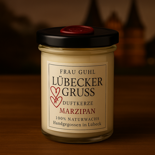 Duftkerze - Lübecker Gruss (Marzipan) 145g