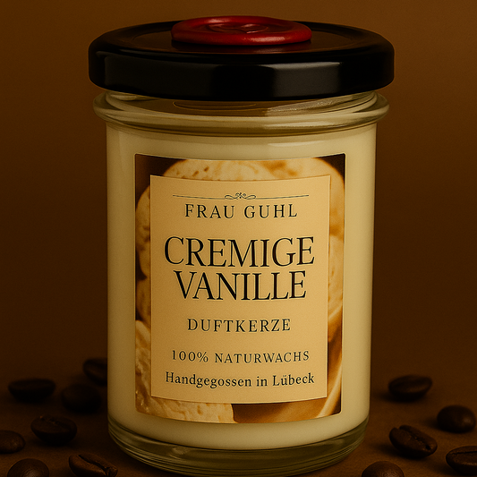 Duftkerze - Cremige Vanille 145g