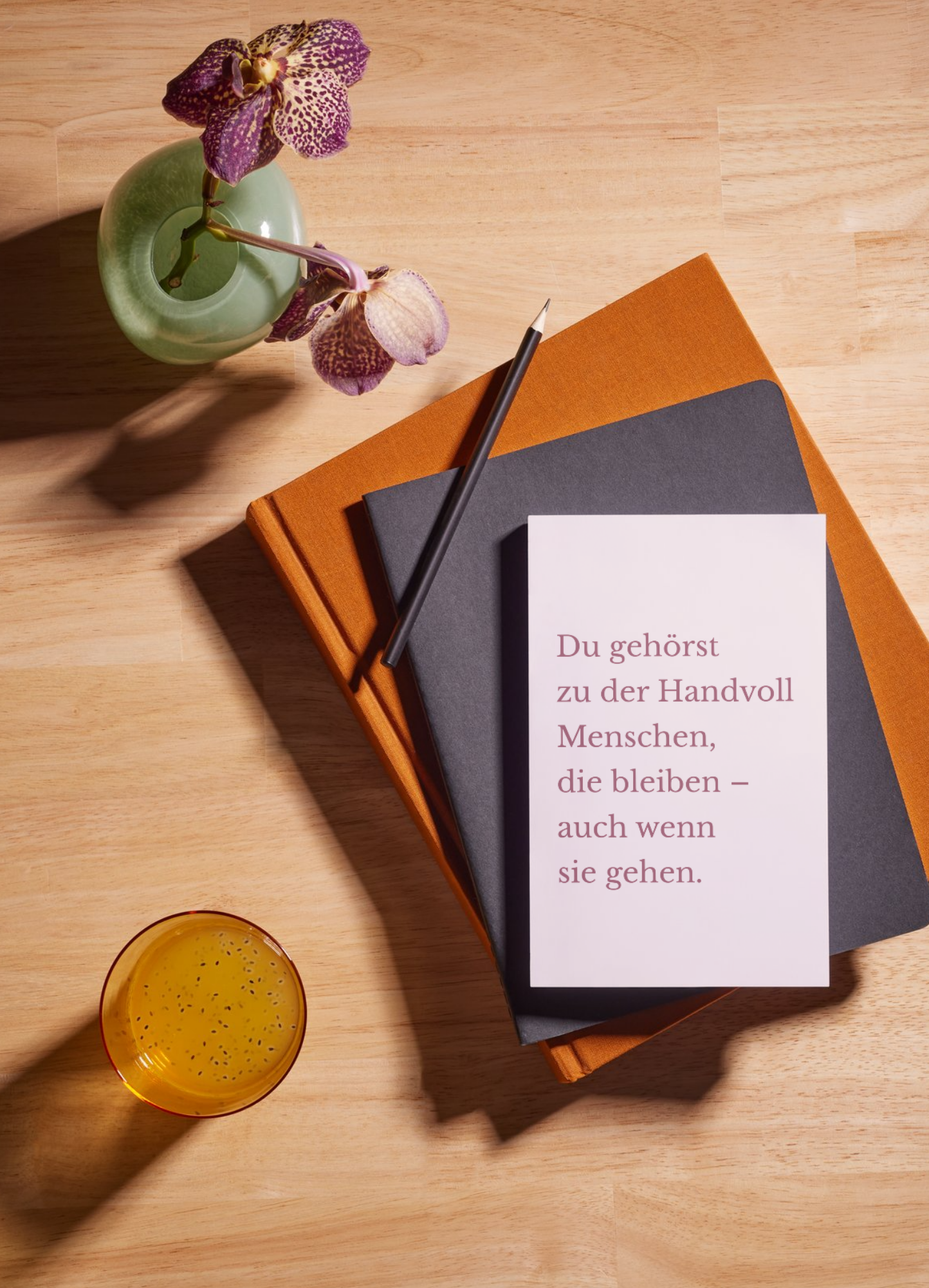 Zitatposter - „Du gehörst zu der Handvoll Menschen …“ | 13×18 cm | Premiumdruck