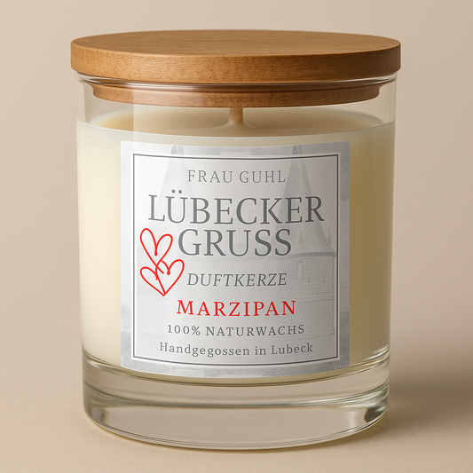 Duftkerze - Lübecker Gruss (Marzipan) 200g