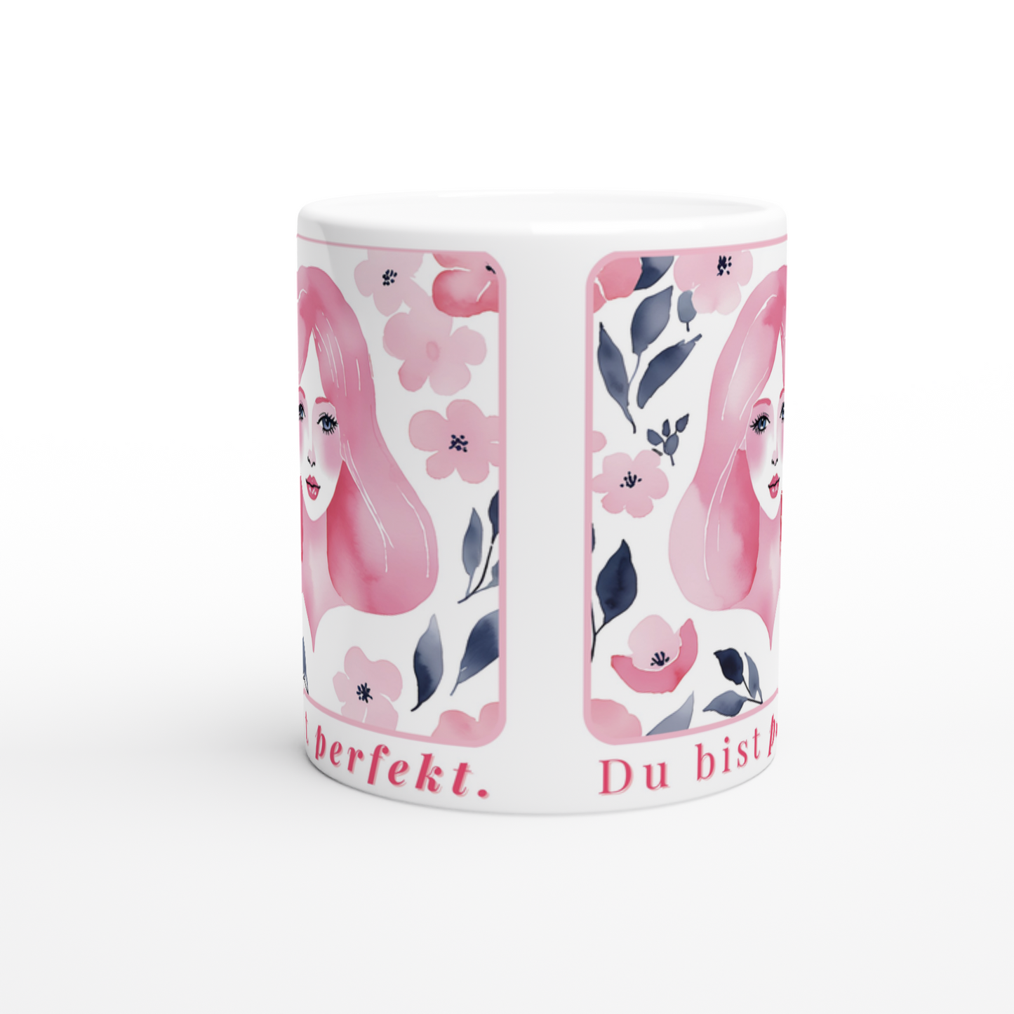 Tasse „Du bist perfekt." - Geschenk für Kollegin, Freundin oder dich selbst