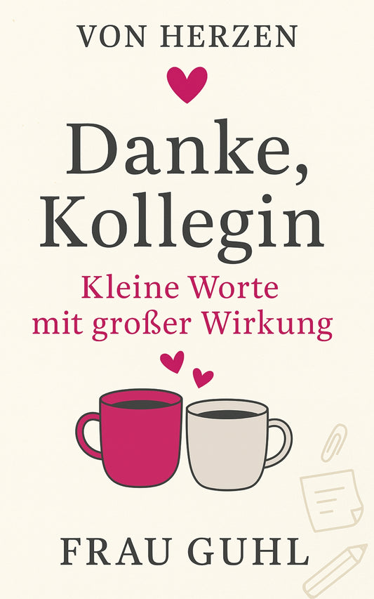 Danke, Kollegin - Kleine Worte mit großer Wirkung